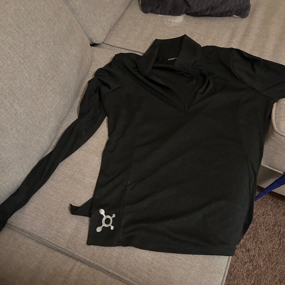 Orange theory half zip